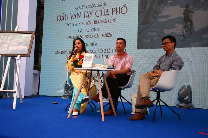Ra mắt sách “Dấu vân tay của phố” của kiến trúc sư – nhà văn Nguyễn Trương Quý